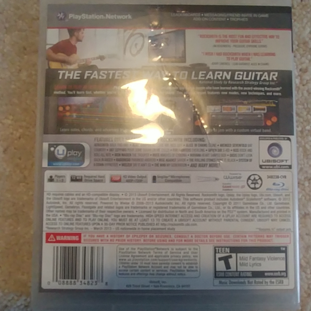 PS3 Rocksmith Game - Picture 3 of 4